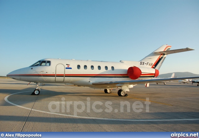 SX-FAR, Hawker 800XP, Private