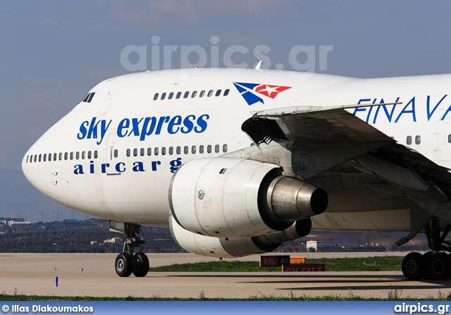 SX-FIN, Boeing 747-200B(SF), Sky Express (Greece)