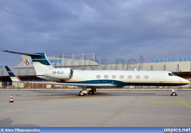 SX-GJJ, Gulfstream G550, GainJet Aviation