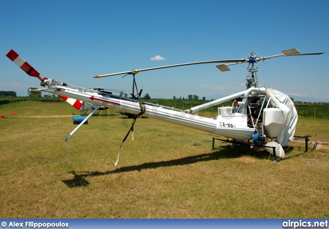 SX-HBR, Hiller UH-12E, Private