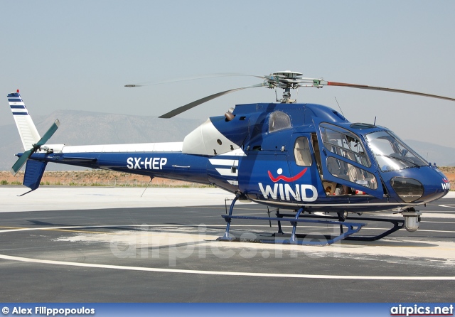 SX-HEP, Aerospatiale (Eurocopter) AS 355-N Ecureuil 2, Airlift