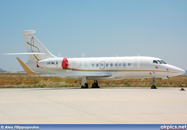 SX-MLA, Dassault Falcon-2000EX, Amjet Executive
