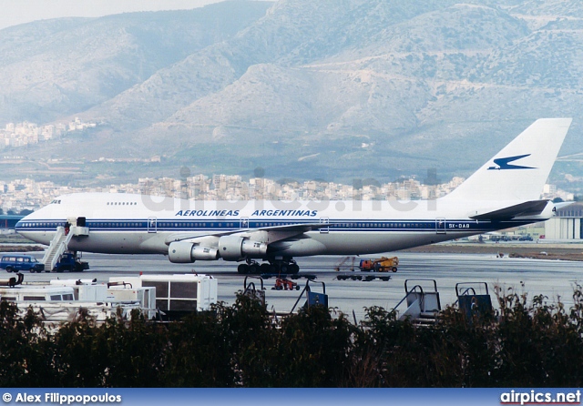 SX-OAB, Boeing 747-200B, Aerolineas Argentinas