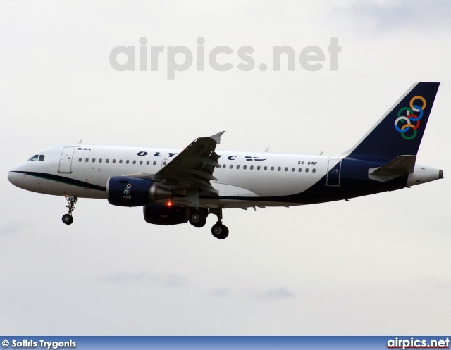 SX-OAF, Airbus A319-100, Olympic Air