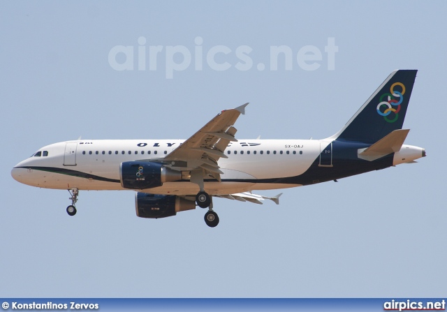 SX-OAJ, Airbus A319-100, Olympic Air