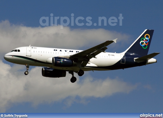 SX-OAL, Airbus A319-100, Olympic Air