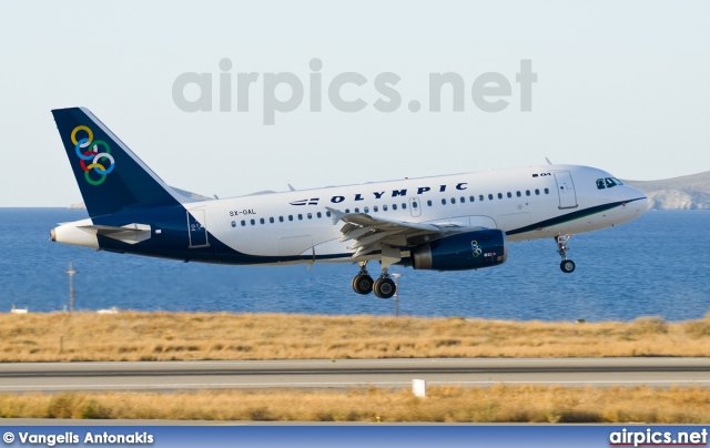 SX-OAL, Airbus A319-100, Olympic Air