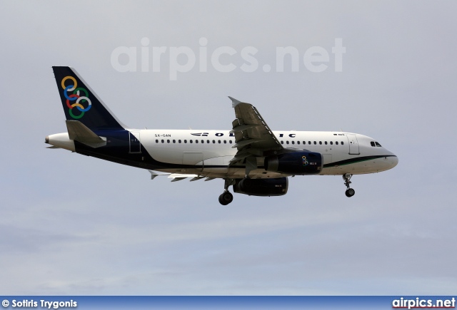 SX-OAN, Airbus A319-100, Olympic Air