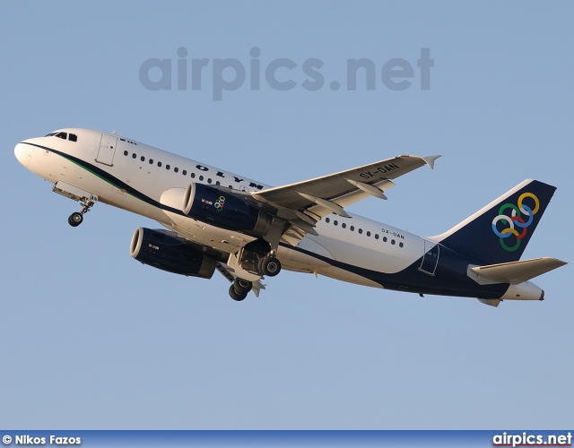 SX-OAN, Airbus A319-100LR, Olympic Air