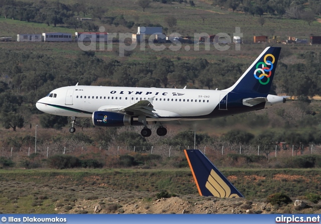 SX-OAO, Airbus A319-100, Olympic Air