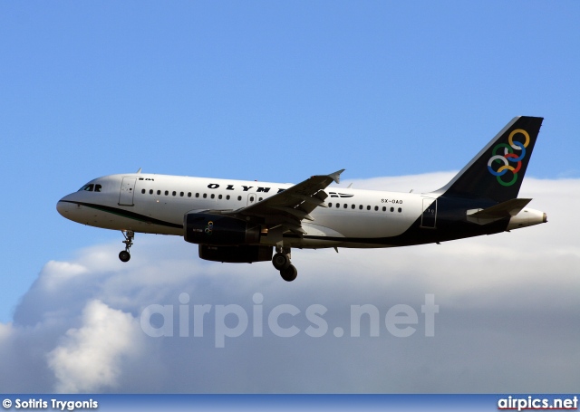SX-OAO, Airbus A319-100, Olympic Air