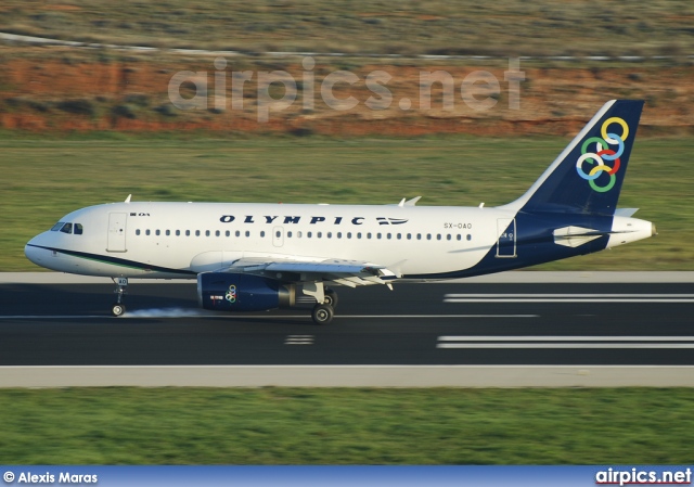 SX-OAO, Airbus A319-100, Olympic Air