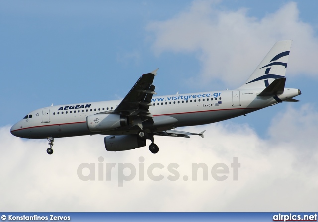 SX-OAP, Airbus A320-200, Aegean Airlines