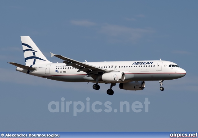 SX-OAQ, Airbus A320-200, Aegean Airlines