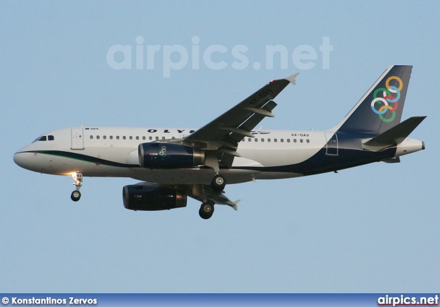 SX-OAV, Airbus A319-100, Olympic Air