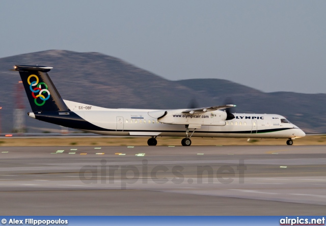 SX-OBE, De Havilland Canada DHC-8-400Q Dash 8, Olympic Air