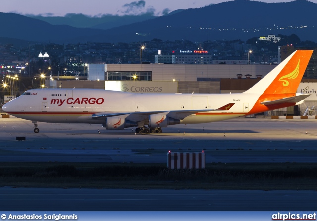 TC-ACF, Boeing 747-400(BCF), MyCargo