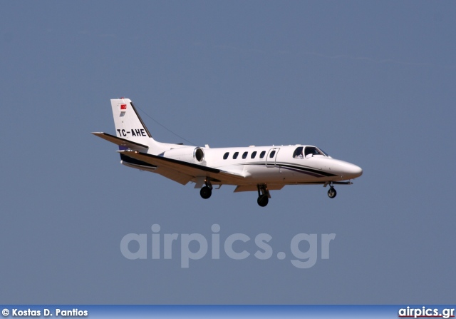 TC-AHE, Cessna 550 Citation II, Private