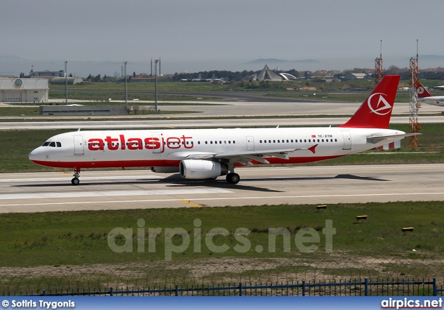 TC-ETM, Airbus A321-100, Atlasjet