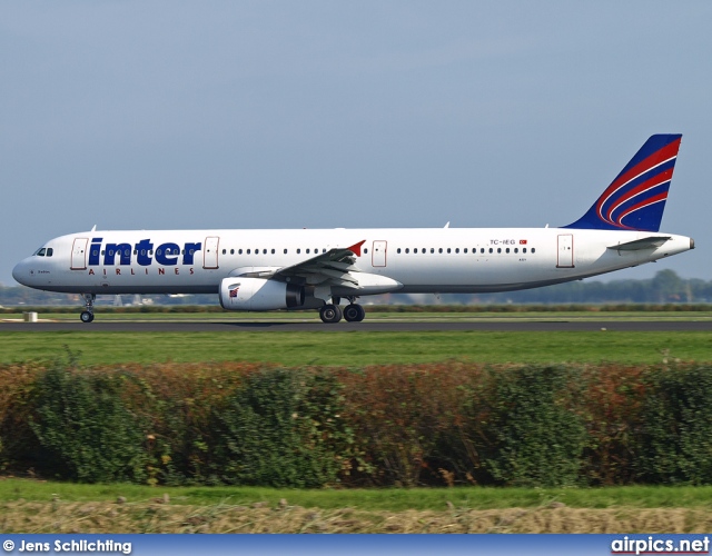 TC-IEG, Airbus A321-200, Inter Airlines