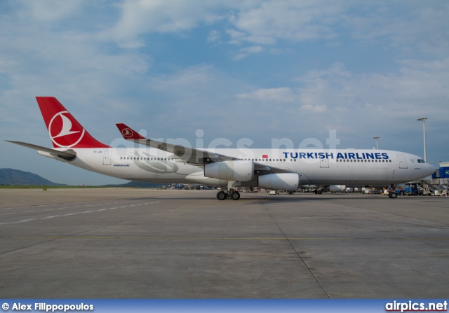 TC-JIH, Airbus A340-300, Turkish Airlines