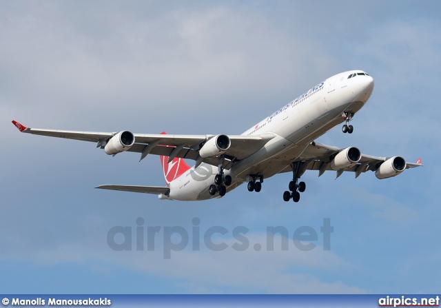 TC-JIH, Airbus A340-300, Turkish Airlines