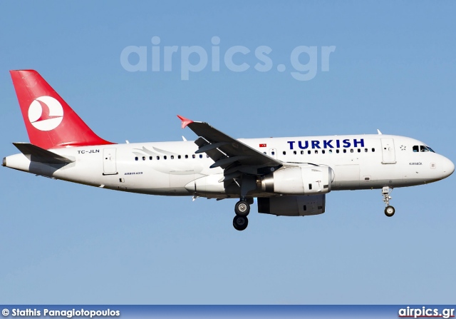 TC-JLN, Airbus A319-100, Turkish Airlines