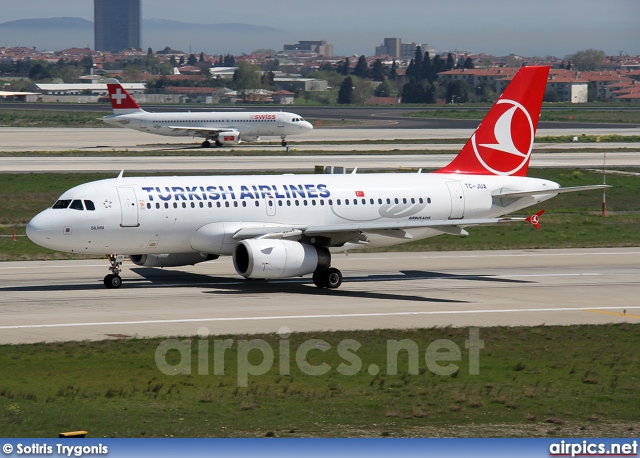 TC-JUA, Airbus A319-100, Turkish Airlines