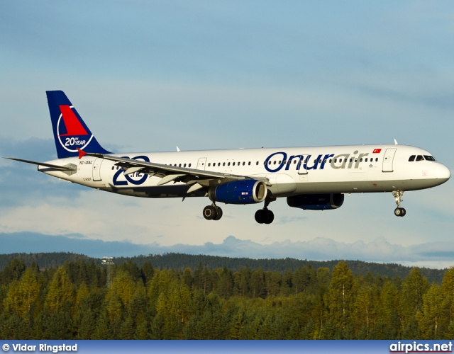 TC-OAL, Airbus A321-200, Onur Air