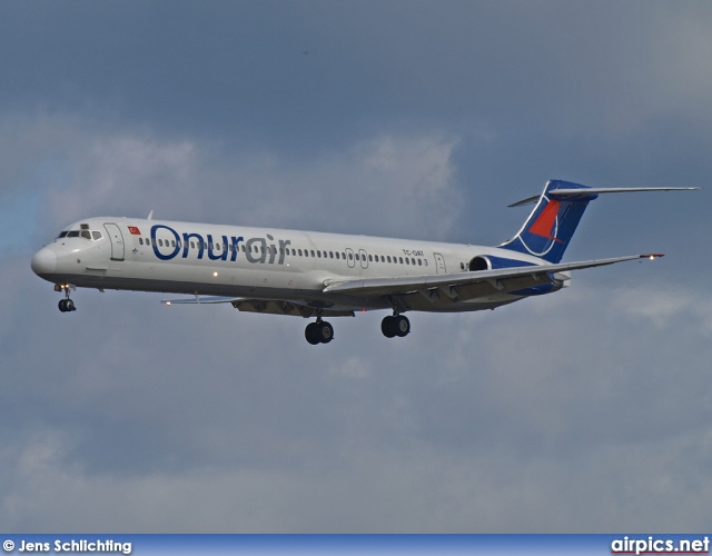 TC-OAT, McDonnell Douglas MD-83, Onur Air