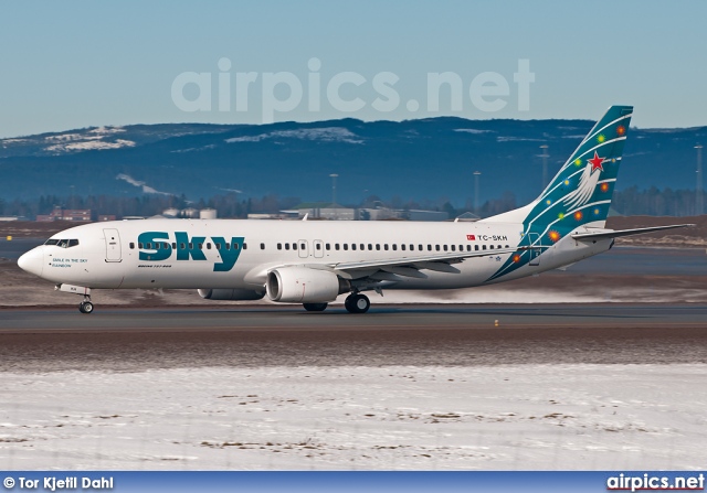 TC-SKH, Boeing 737-800, Sky Airlines