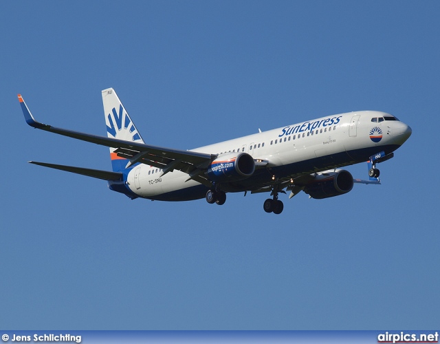 TC-SNU, Boeing 737-800, SunExpress