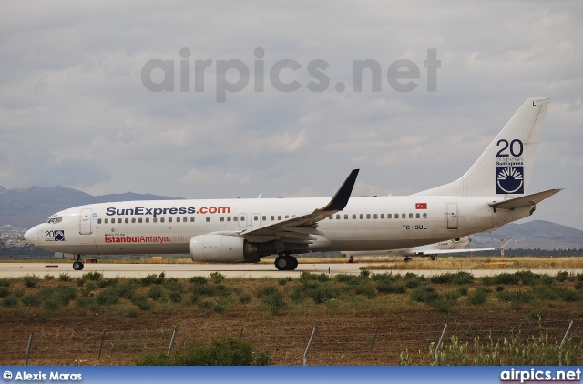 TC-SUL, Boeing 737-800, SunExpress