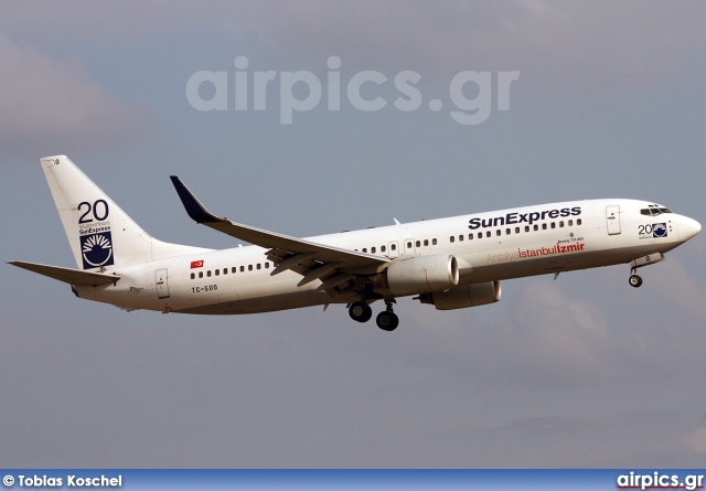 TC-SUO, Boeing 737-800, SunExpress