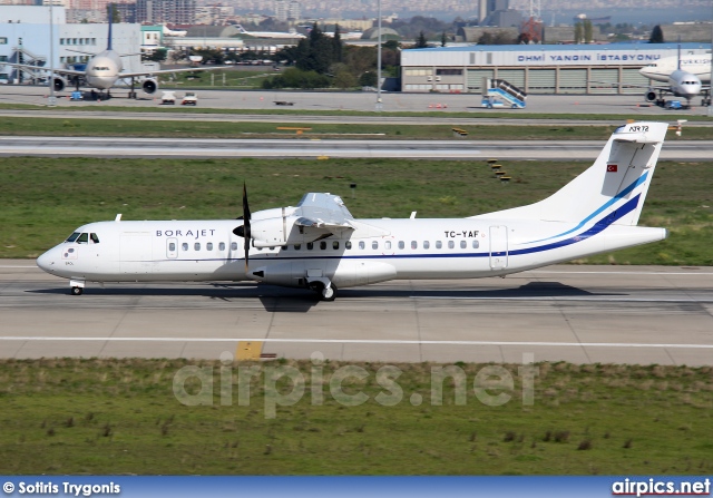 TC-YAF, ATR 72-500, Borajet