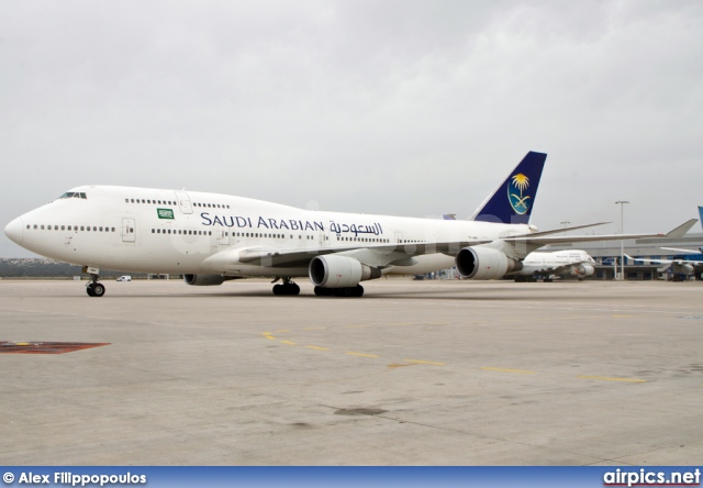 TF-AMX, Boeing 747-400, Saudi Arabian Airlines