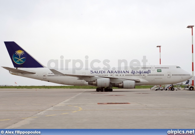 TF-AMX, Boeing 747-400, Saudi Arabian Airlines