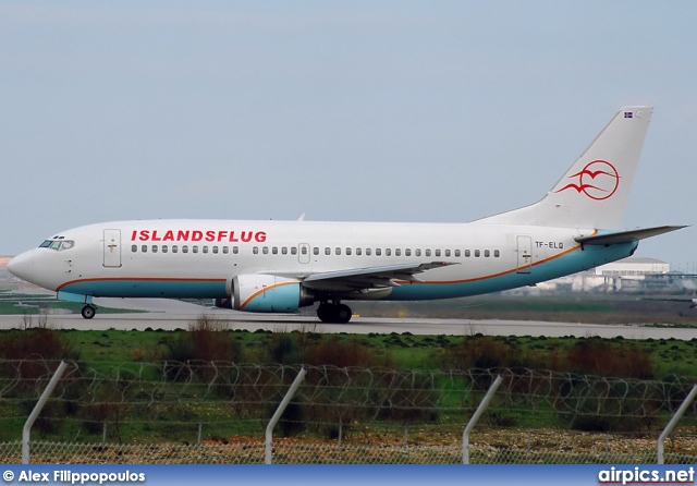 TF-ELQ, Boeing 737-300, Islandsflug