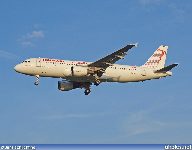 TS-IMN, Airbus A320-200, Tunis Air