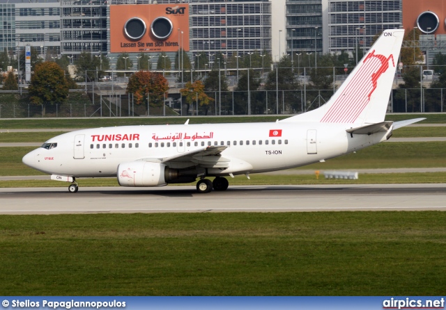 TS-ION, Boeing 737-600, Tunis Air