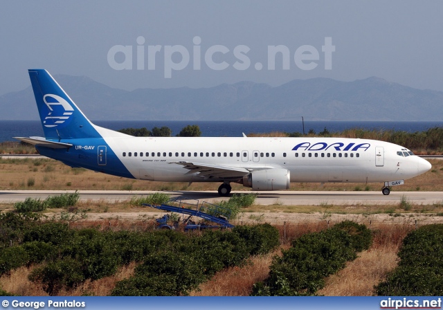 UR-GAV, Boeing 737-400, Adria Airways