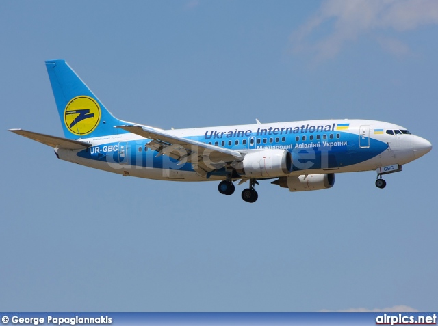 UR-GBC, Boeing 737-500, Ukraine International Airlines