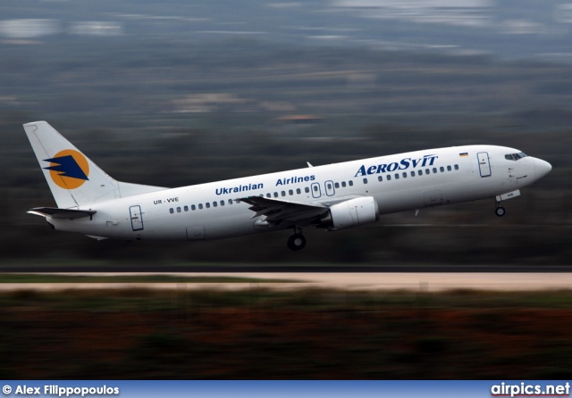 UR-VVE, Boeing 737-400, Aerosvit Airlines