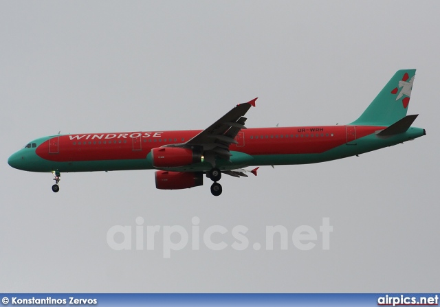 UR-WRH, Airbus A321-200, Wind Rose Aviation