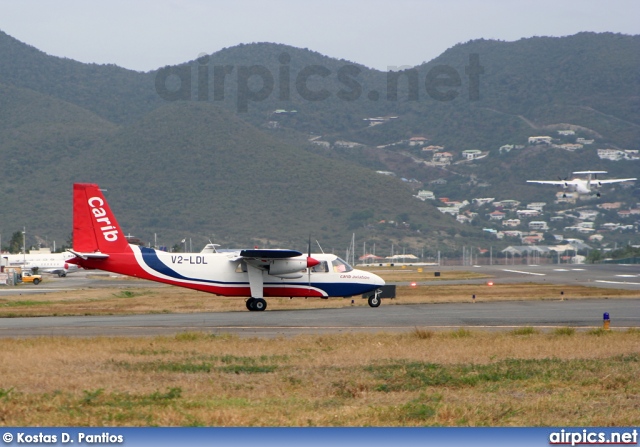 V2-LDL, Britten-Norman BN-2A Islander, Carib Aviation