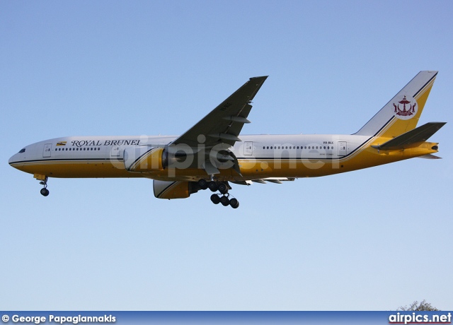 V8-BLE, Boeing 777-200ER, Royal Brunei