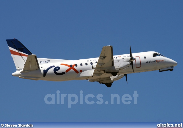 VH-KDV, Saab 340-B, Regional Express Airlines (REX)