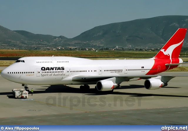 VH-OEF, Boeing 747-400ER, Qantas