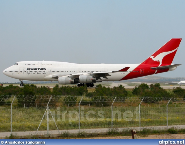 VH-OJF, Boeing 747-400, Qantas