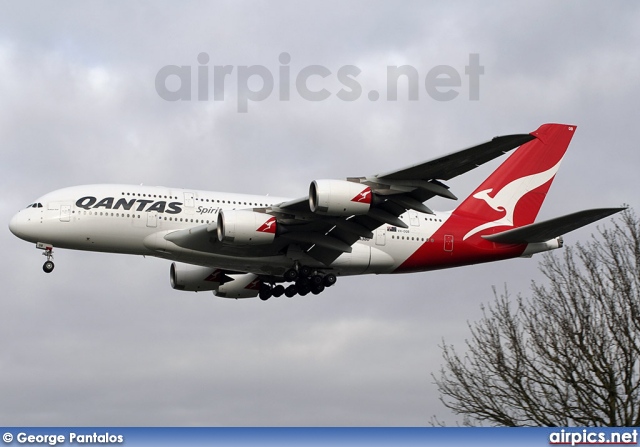 VH-OQB, Airbus A380-800, Qantas